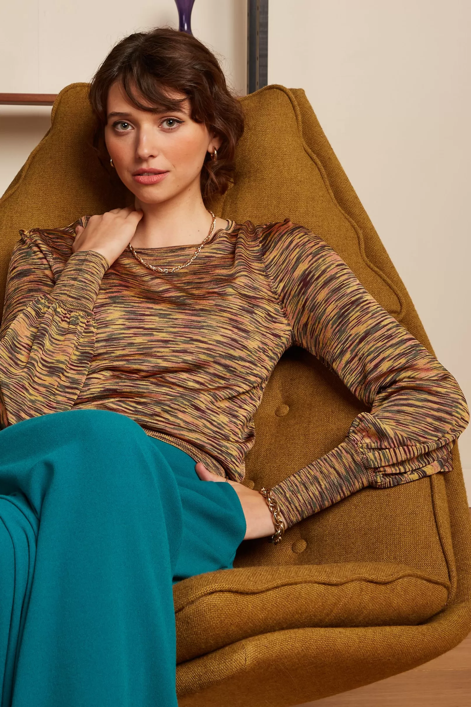 maya_top_bobbie_0.webp Tops & Shirts*King Louie Maya Top Bobbie Gold