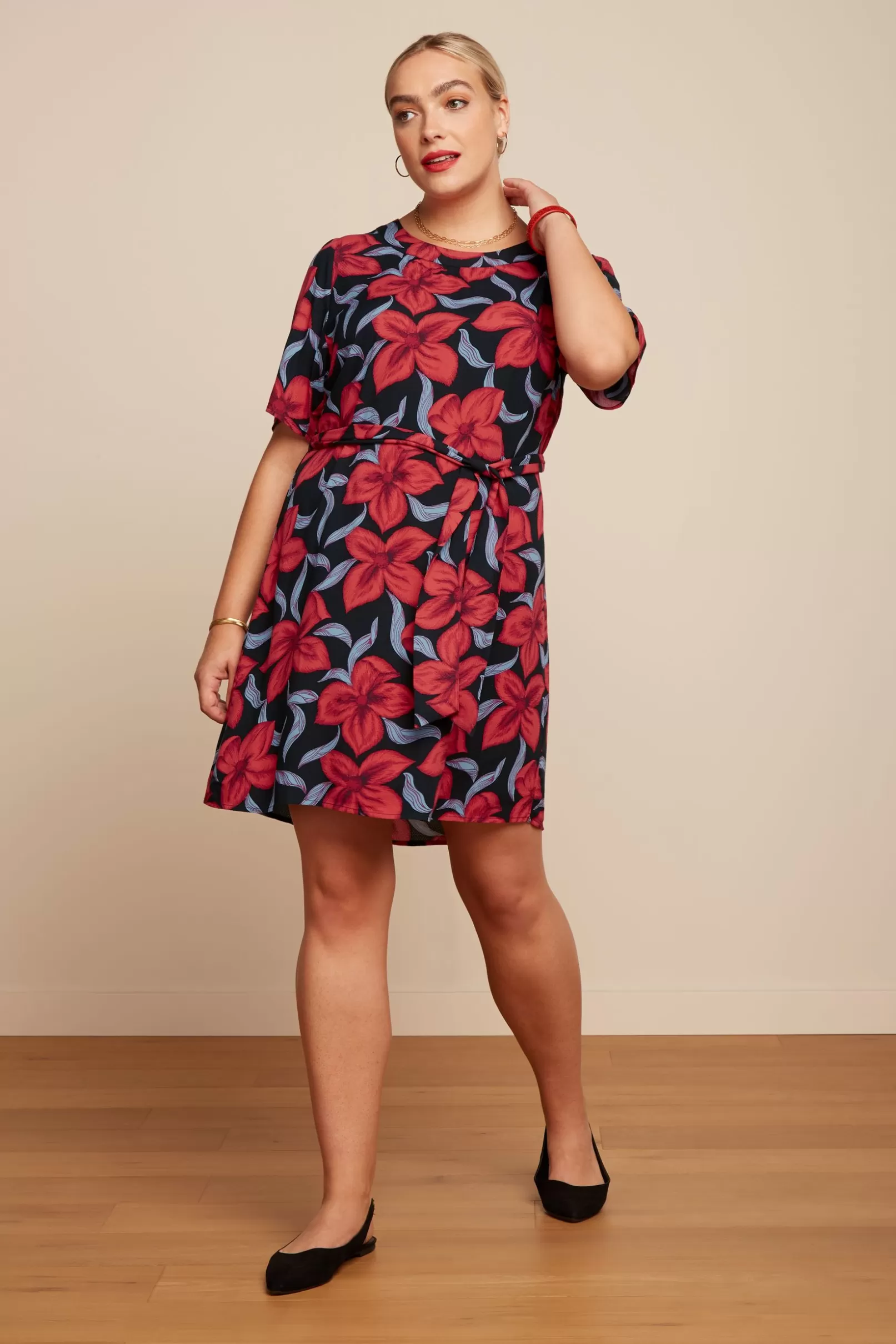 mila_tunic_dress_deacon_0.webp Jurken*King Louie Mila Tunic Dress Deacon Black