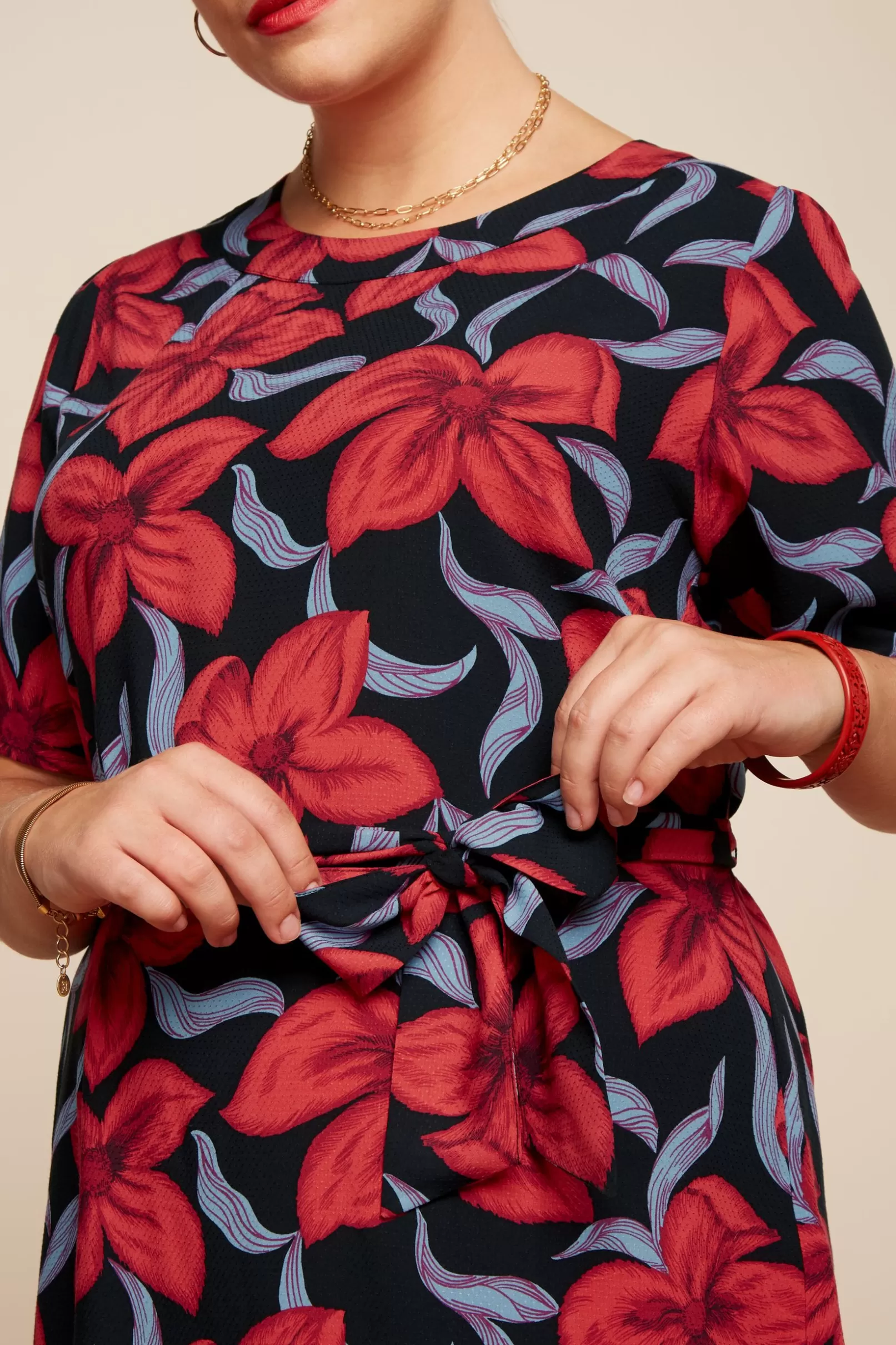 mila_tunic_dress_deacon_1.webp Jurken*King Louie Mila Tunic Dress Deacon Black