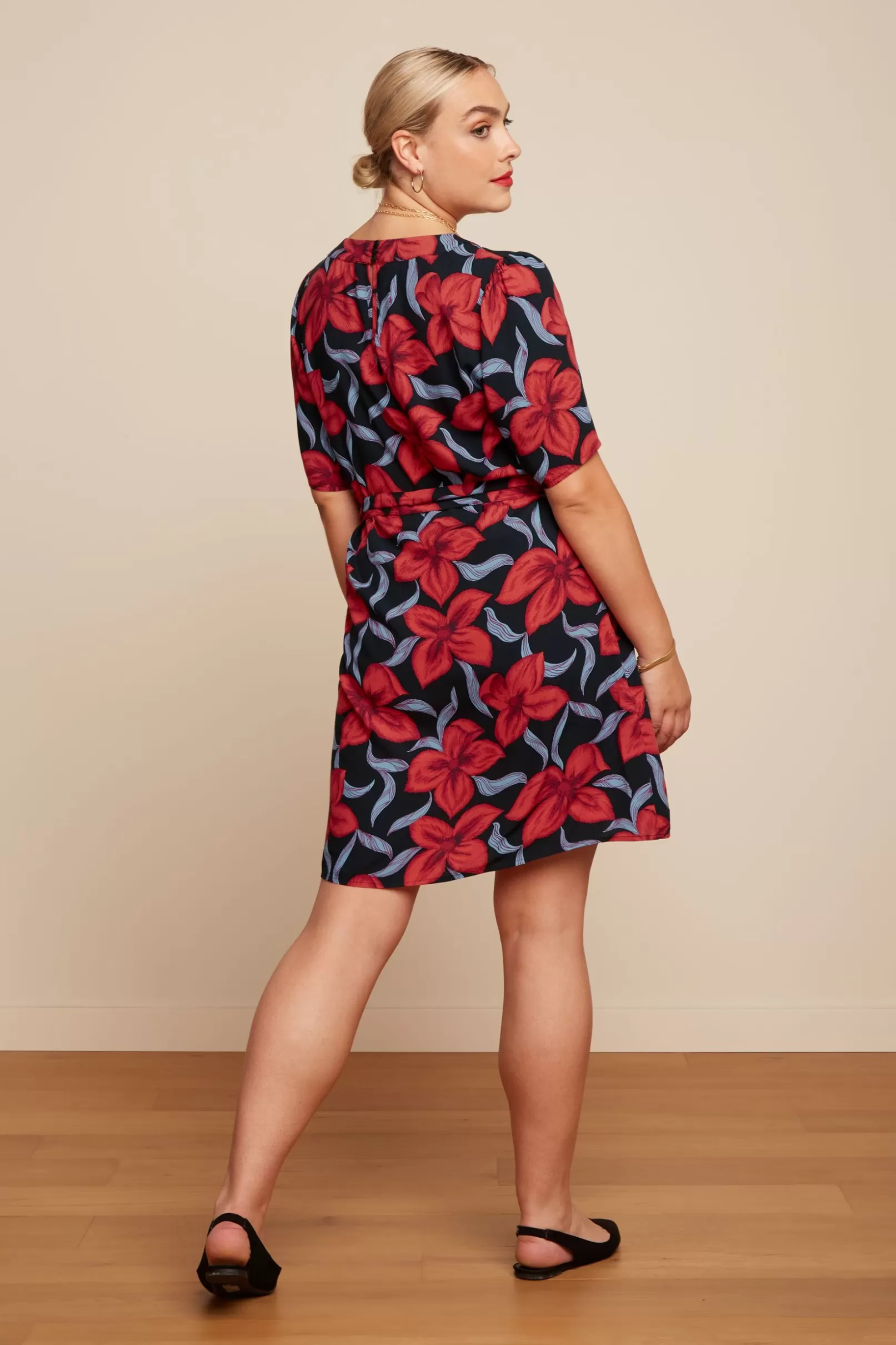 mila_tunic_dress_deacon_2.webp Jurken*King Louie Mila Tunic Dress Deacon Black