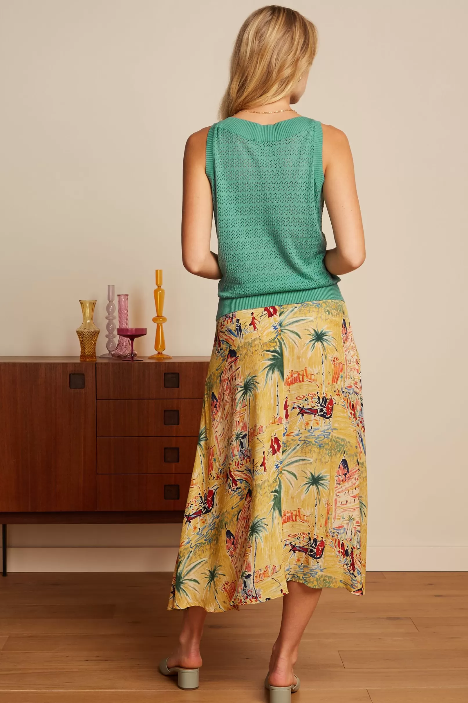 nicky_top_mateo_knit_2.webp Tops & Shirts*King Louie Nicky Top Mateo Knit Spar Green