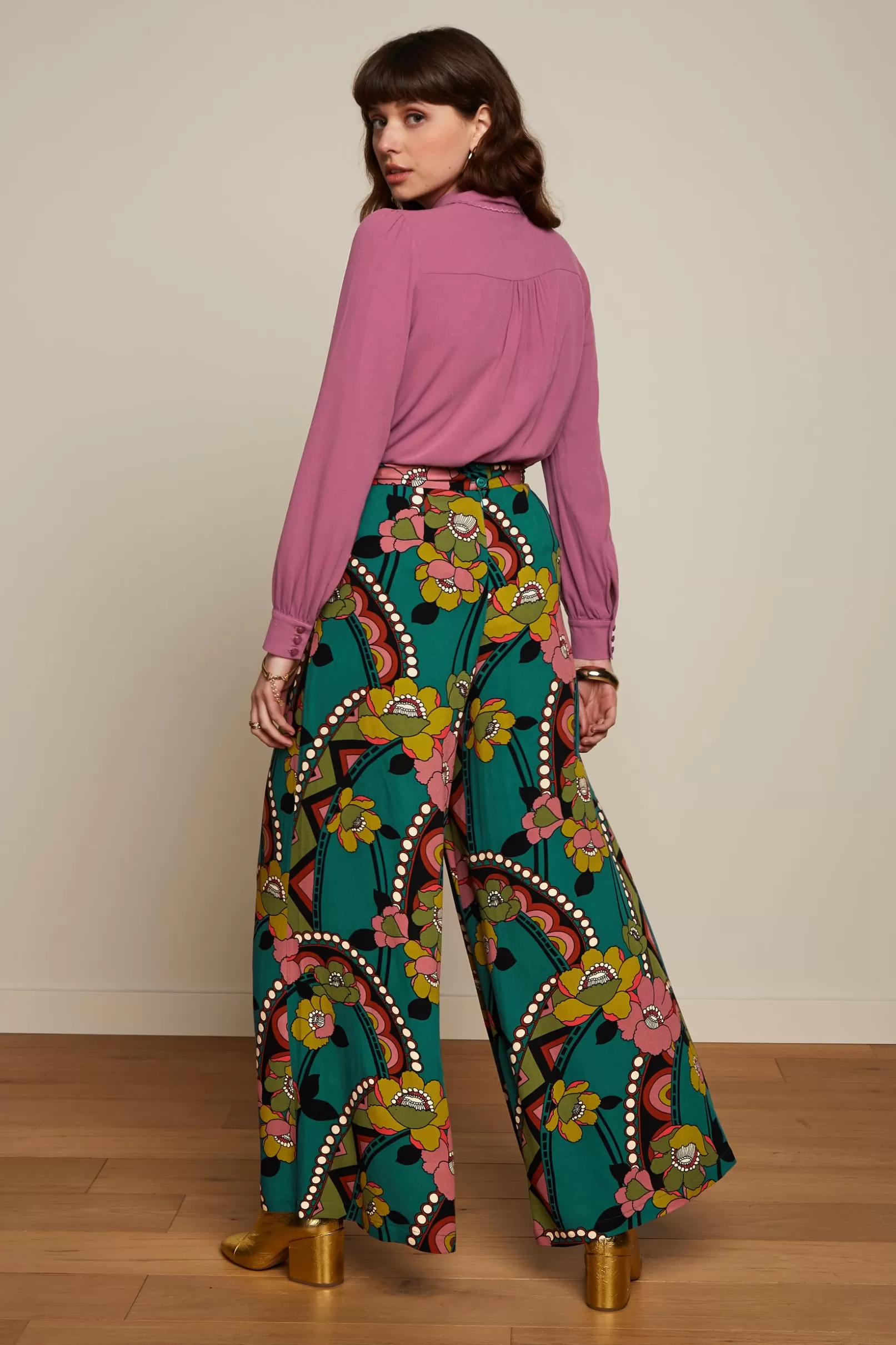 palazzo_pants_lovechild_2-1.webp Broeken*King Louie Palazzo Pants Lovechild Antique Green