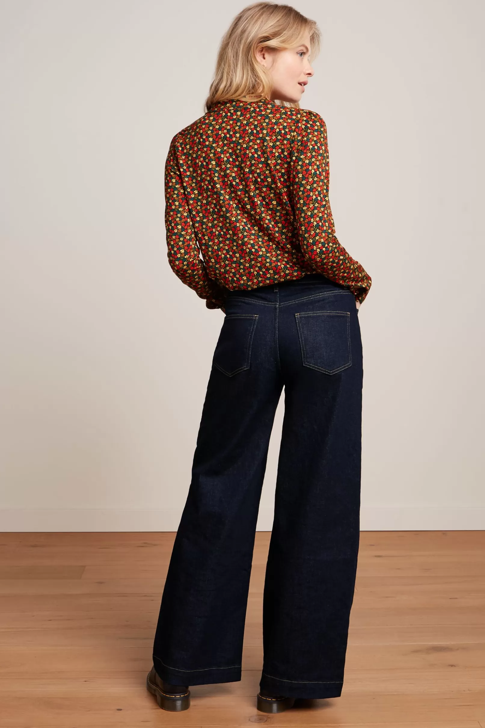 patty_blouse_flaminga_2.webp Blouses*King Louie Patty Blouse Flaminga Black