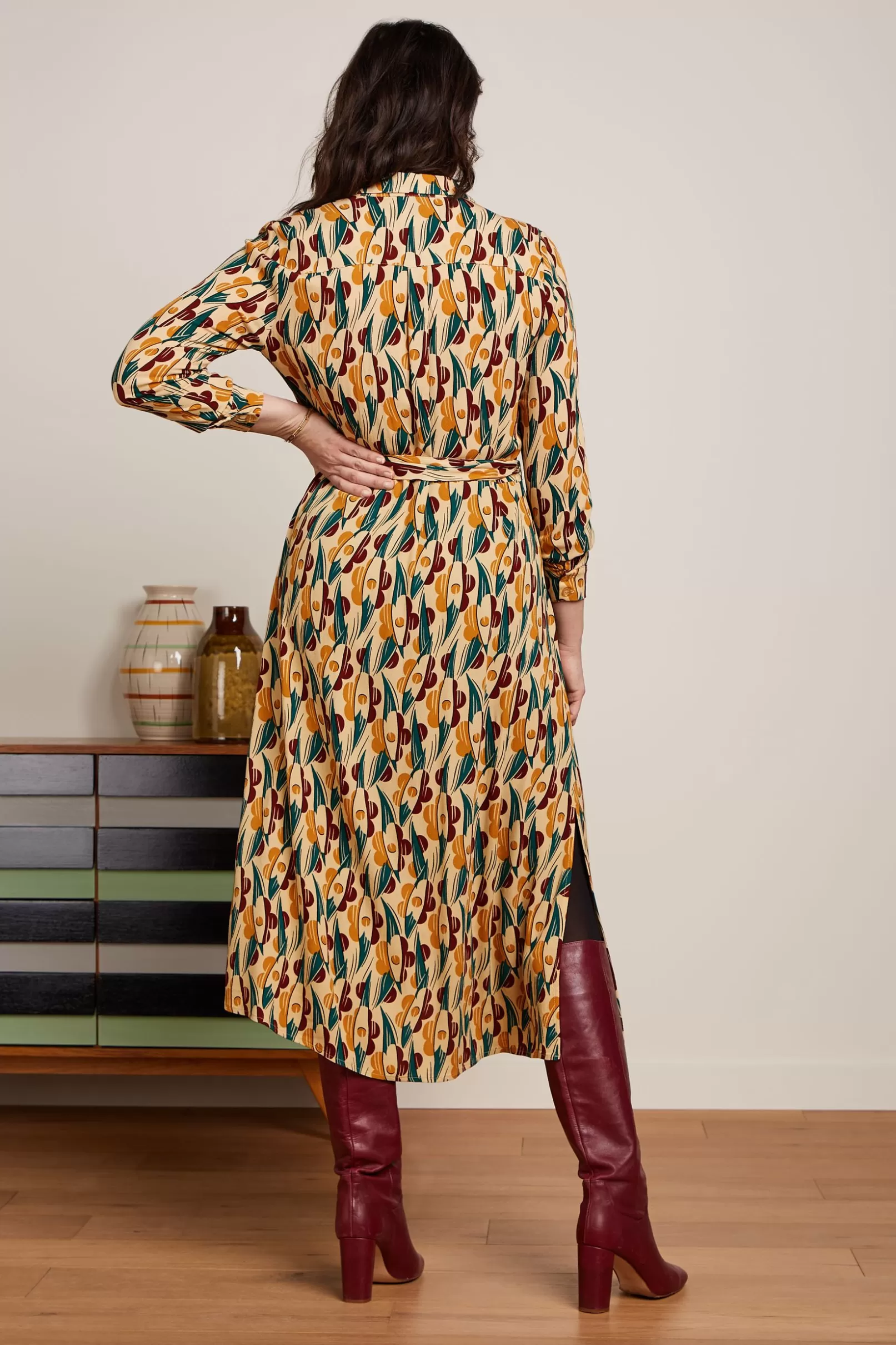 remi_dress_cile_2.webp Jurken*King Louie Remi Dress Cile Pebble