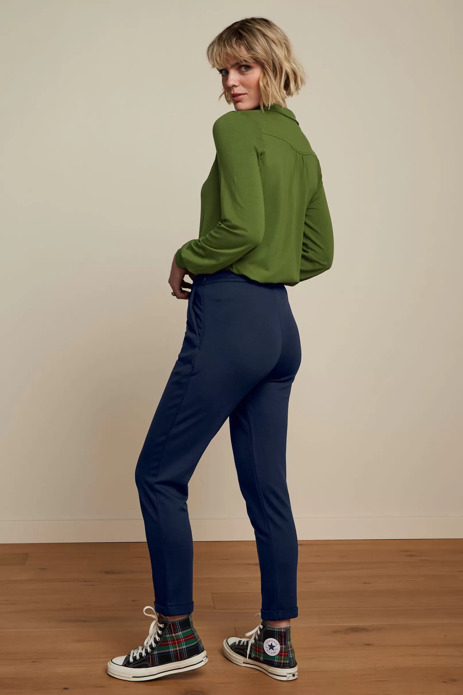 roisin_pants_milano_uni_2.webp Broeken*King Louie Roisin Pants Milano Uni Evening Blue