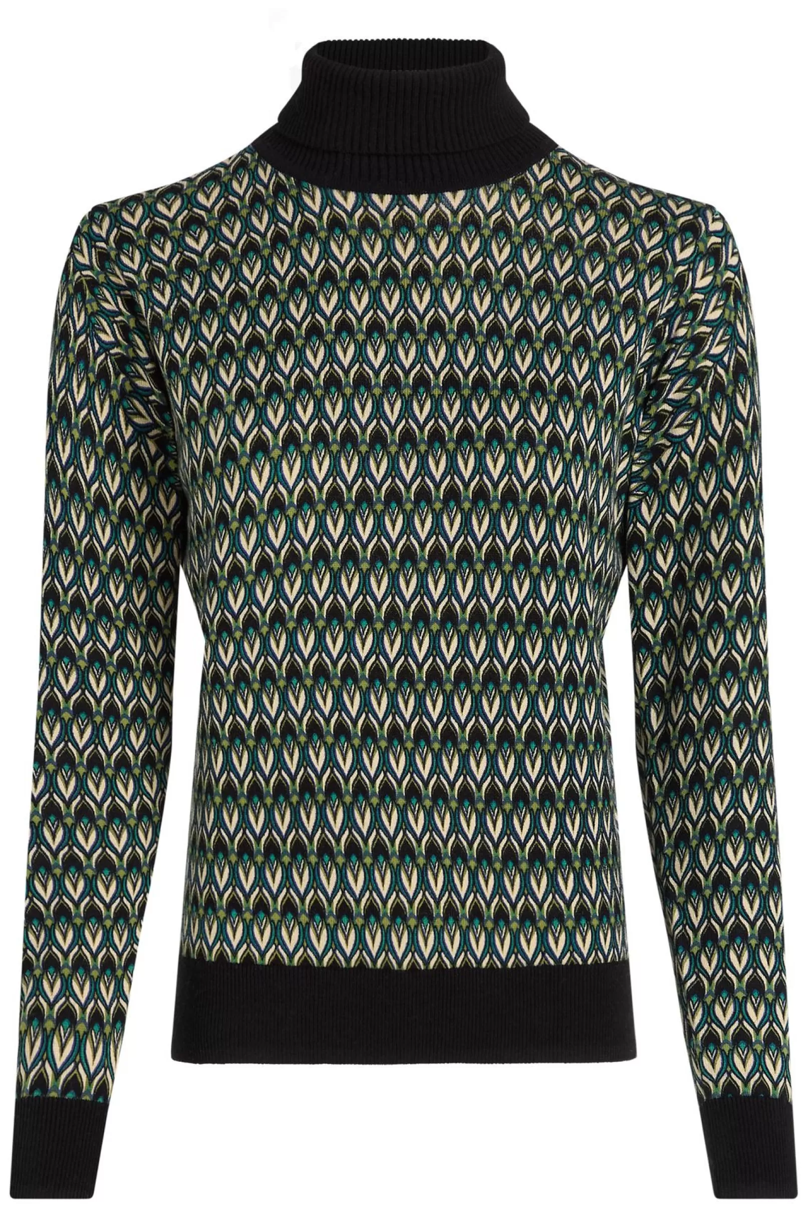 rollneck_top_dandy_2.webp Tops & Shirts*King Louie Rollneck Top Dandy Black