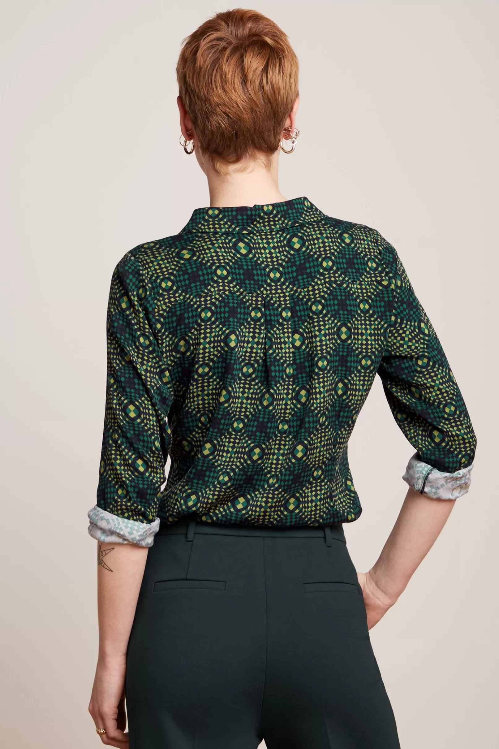 rosie_blouse_spiller_2.webp Blouses*King Louie Rosie Blouse Spiller Dragonfly Green