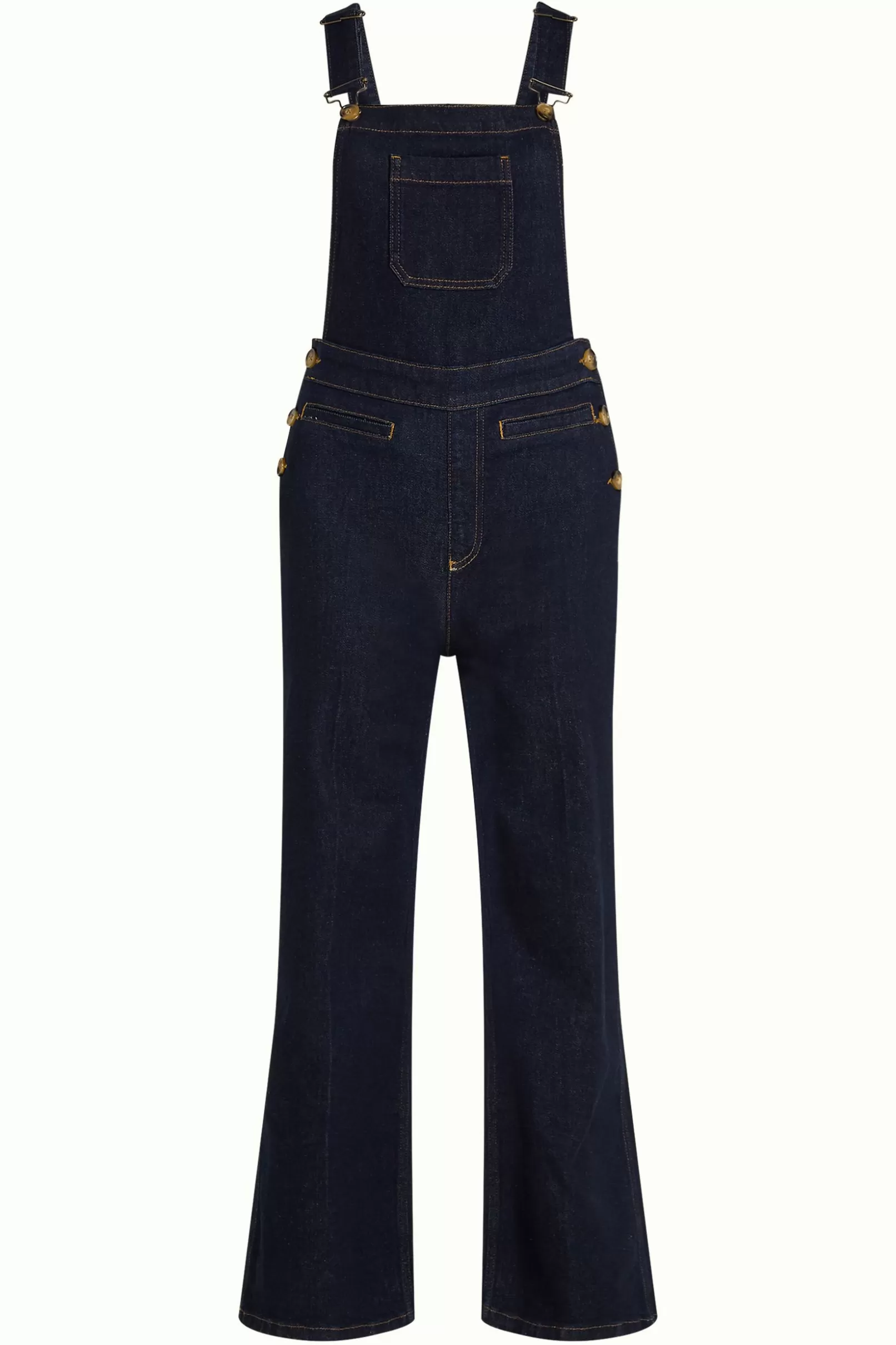 salopette_walker_denim_3.webp Jumpsuits*King Louie Salopette Walker Denim Indigo Blue