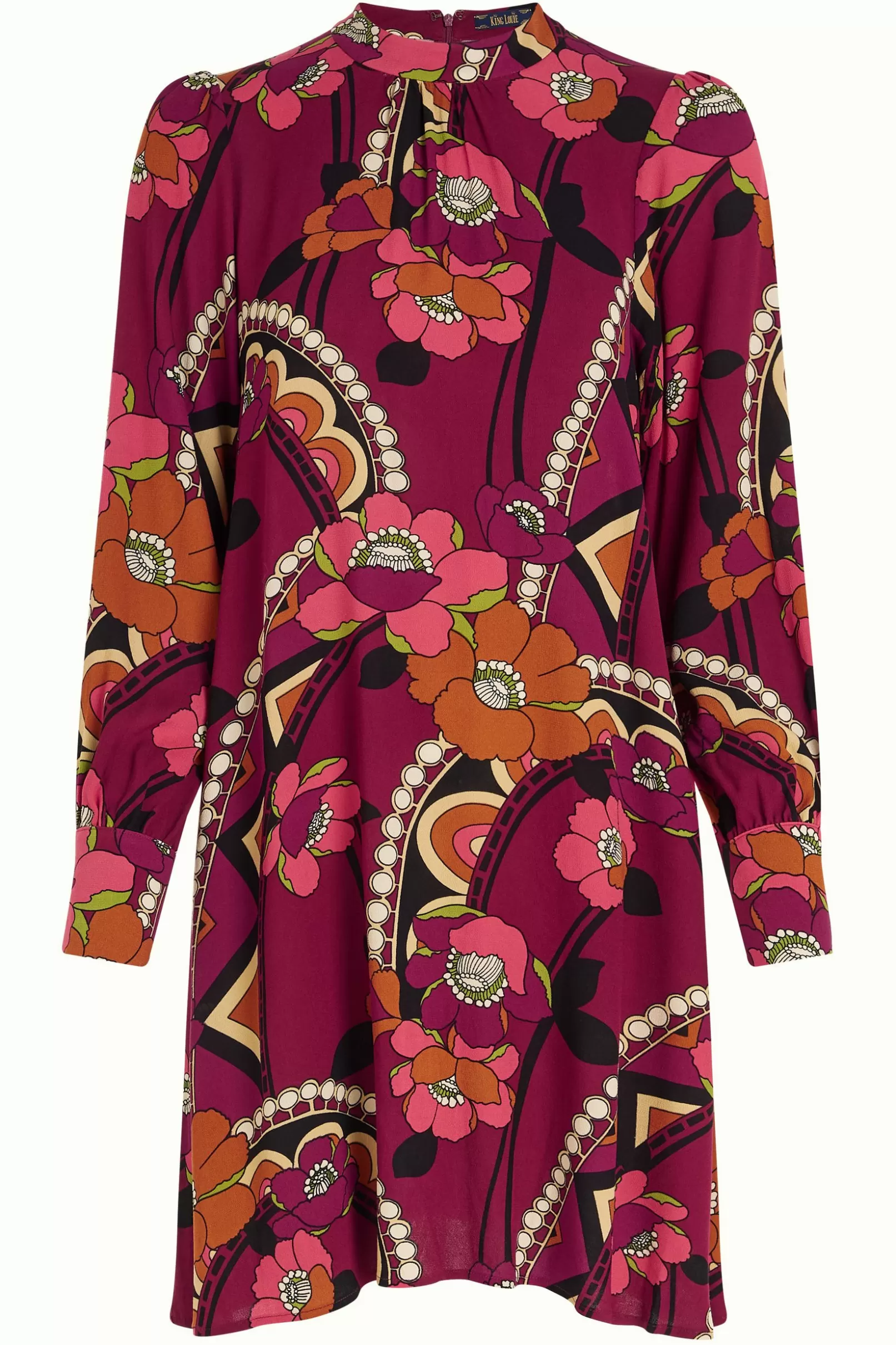 sandy_dress_lovechild_6.webp Jurken*King Louie Sandy Dress Lovechild Cabernet Red