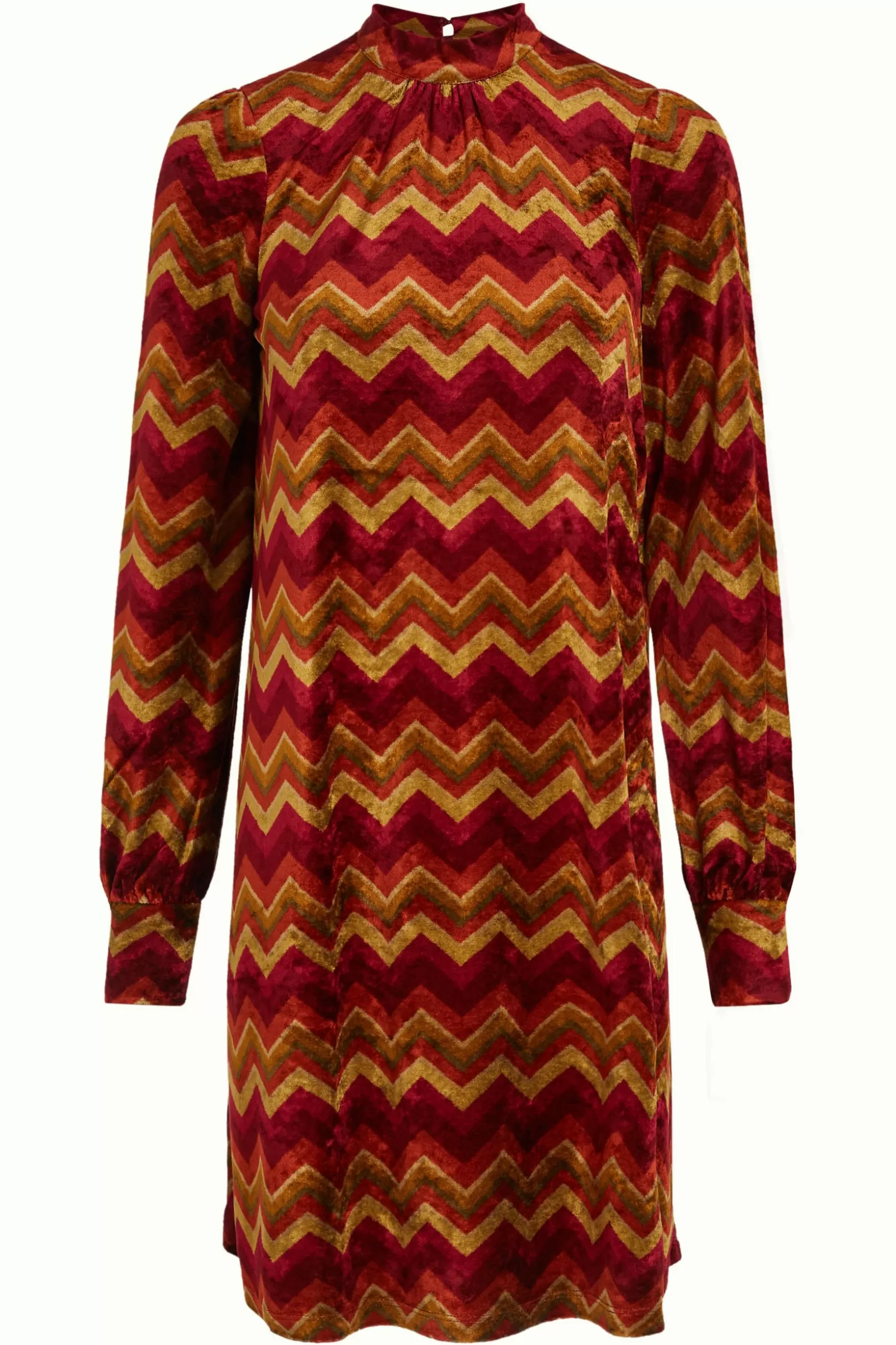 sandy_dress_penny_3.webp Jurken*King Louie Sandy Dress Penny Cabernet Red