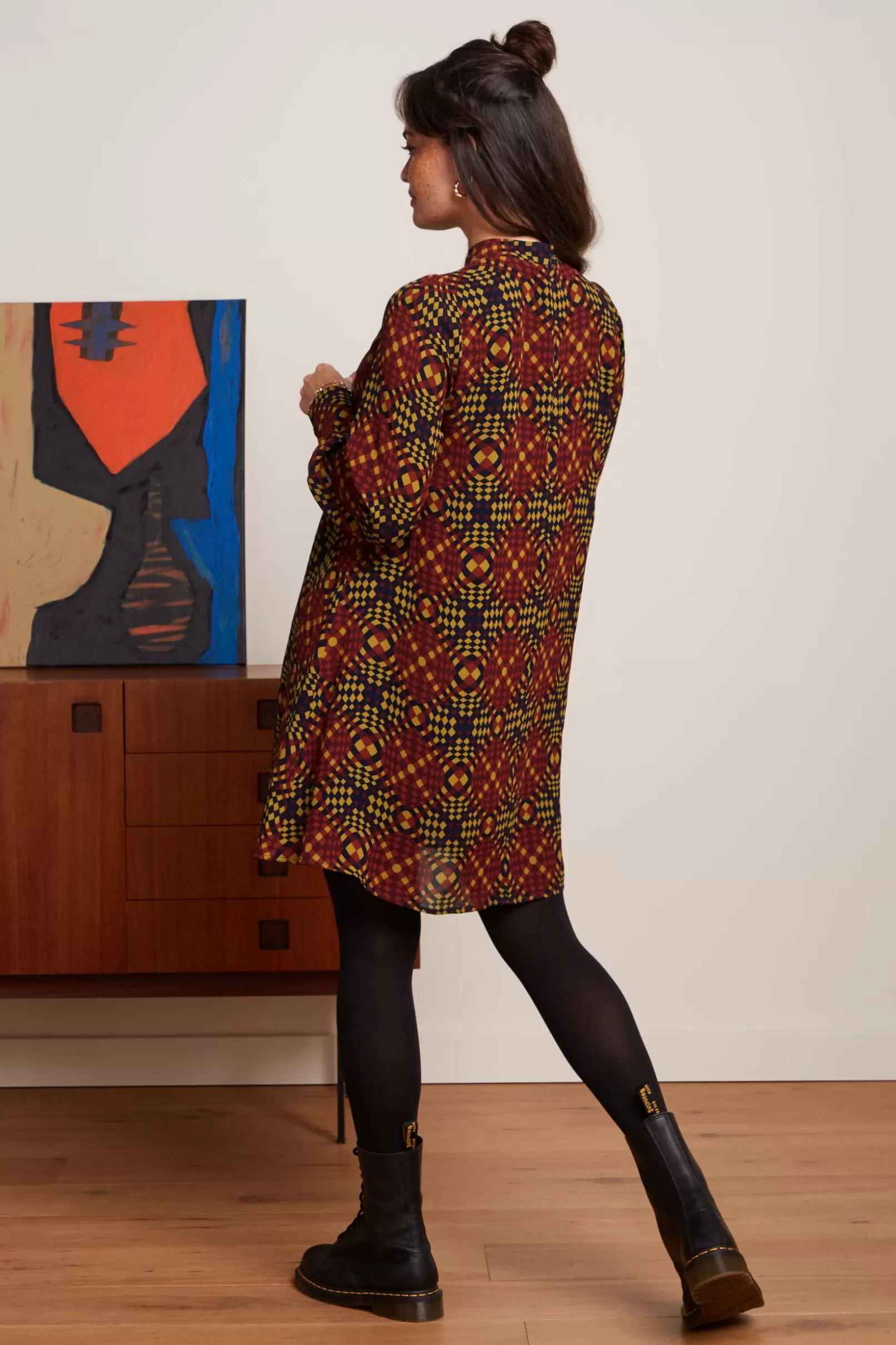 sandy_dress_zesty_2.webp Jurken*King Louie Sandy Dress Zesty Evening Blue