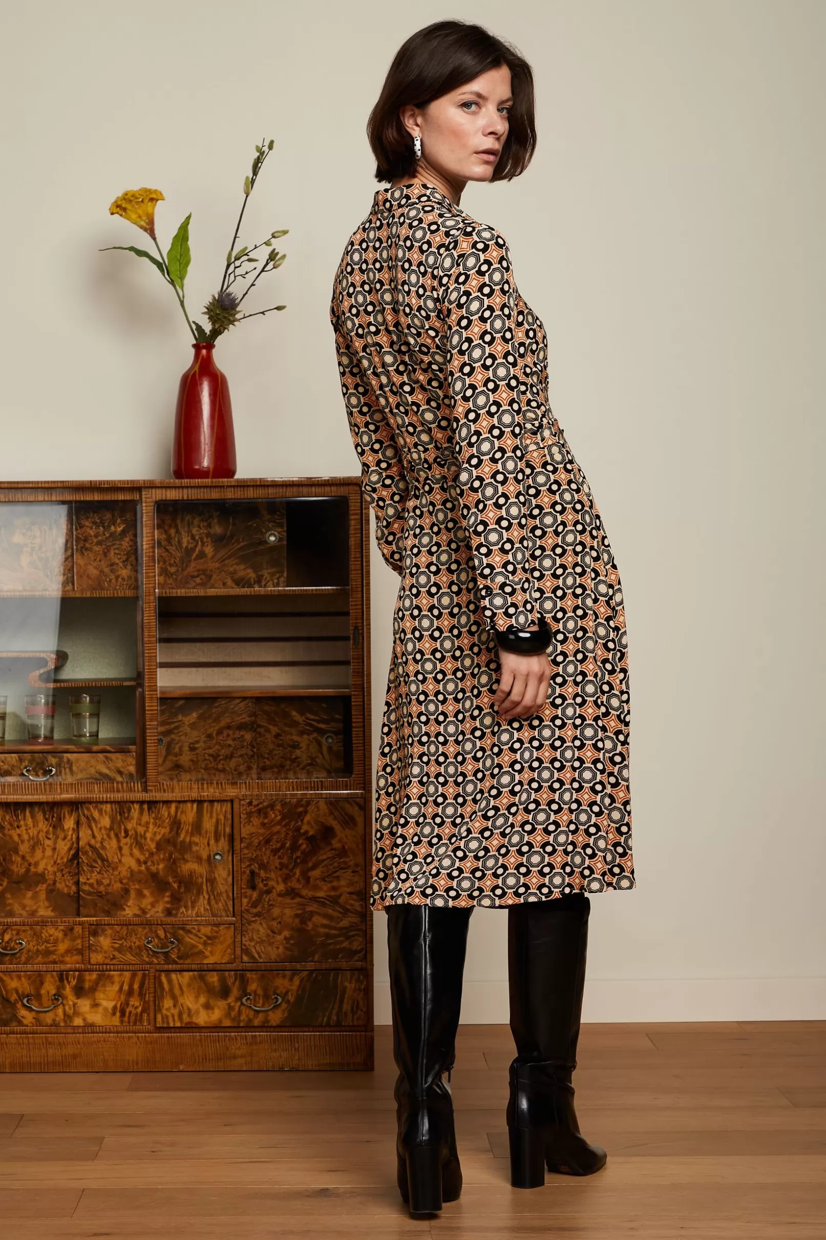 sheeva_dress_ozzy_2.webp Jurken*King Louie Sheeva Dress Ozzy Marzipan