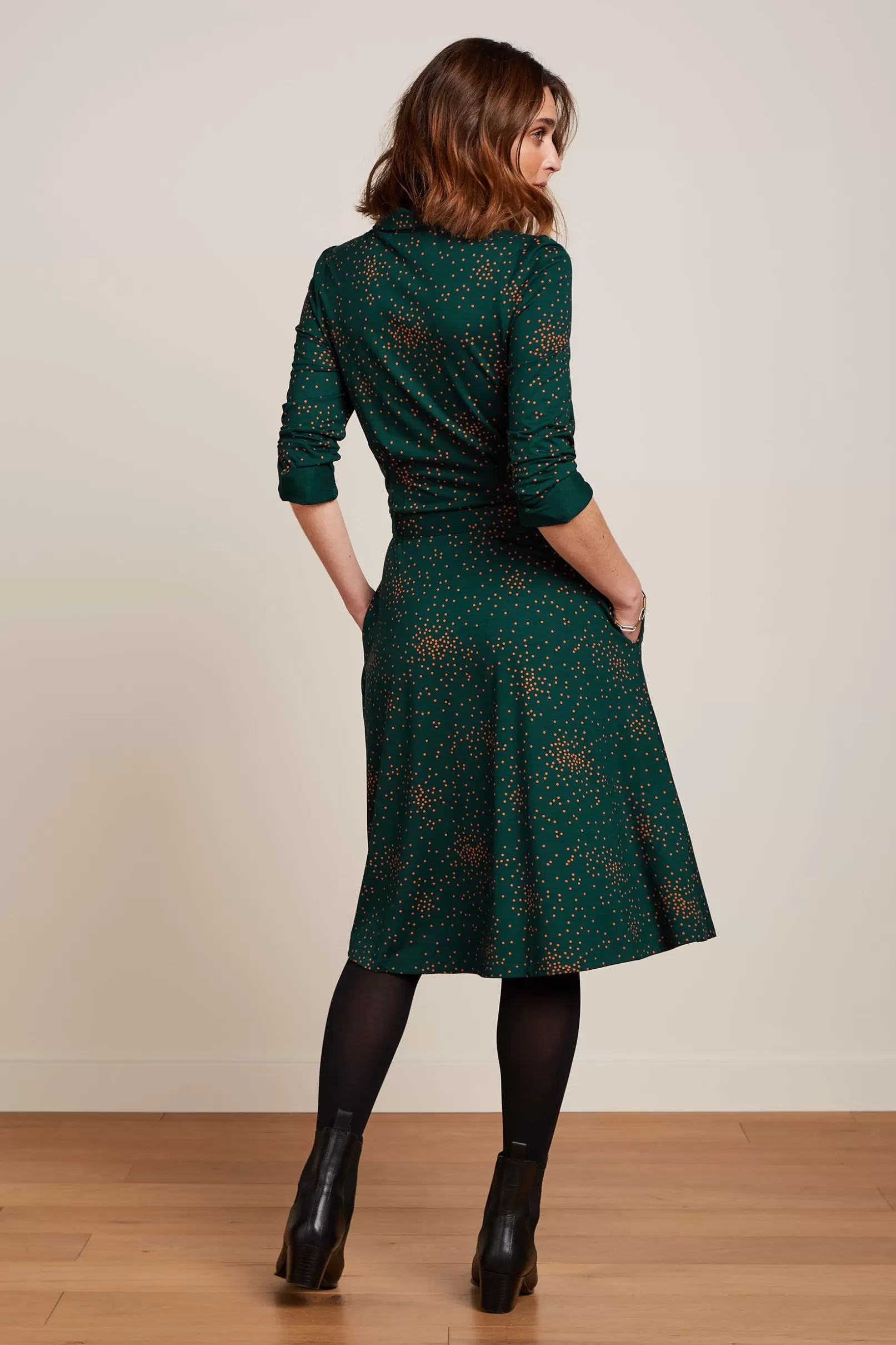 sheeva_dress_valentine_2.webp Jurken*King Louie Sheeva Dress Valentine Pine Green