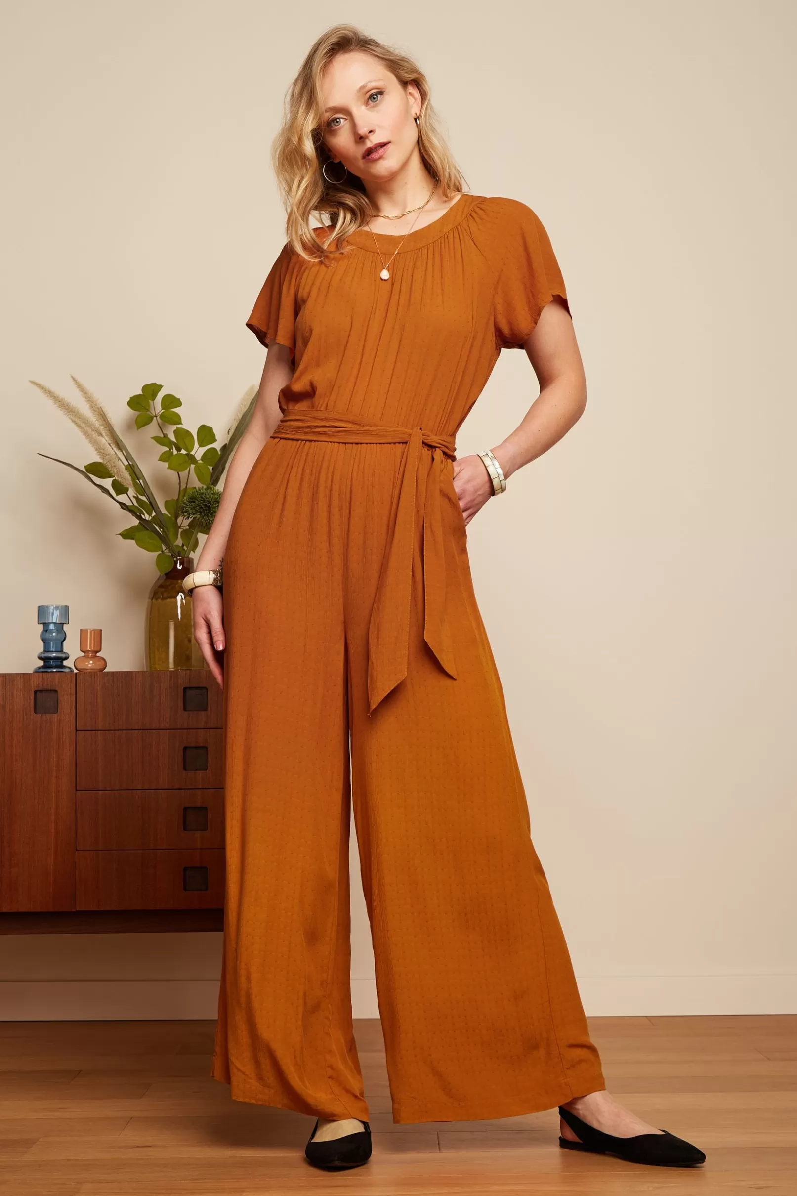 talia_jumpsuit_tortoise_0.webp Jumpsuits*King Louie Talia Jumpsuit Tortoise Caramel