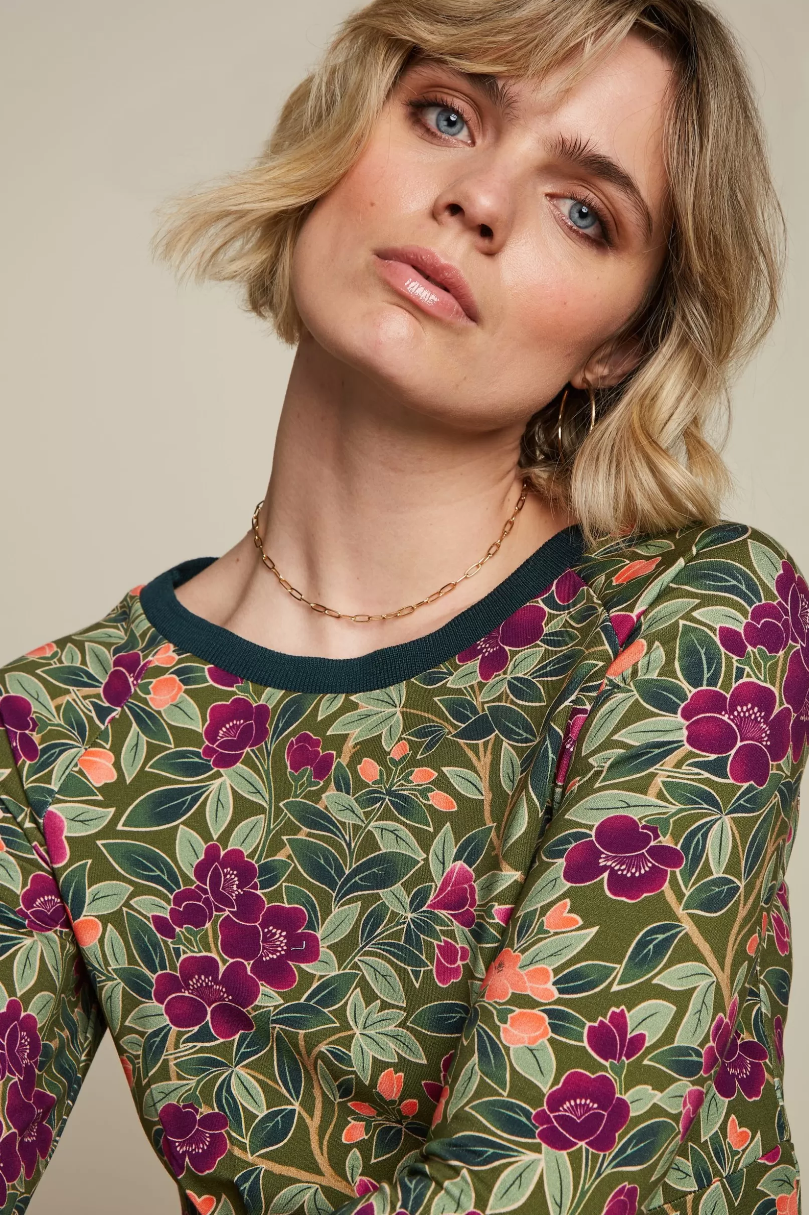 tallullah_dress_bellevue_3.webp Jurken*King Louie Tallullah Dress Bellevue Olive Green