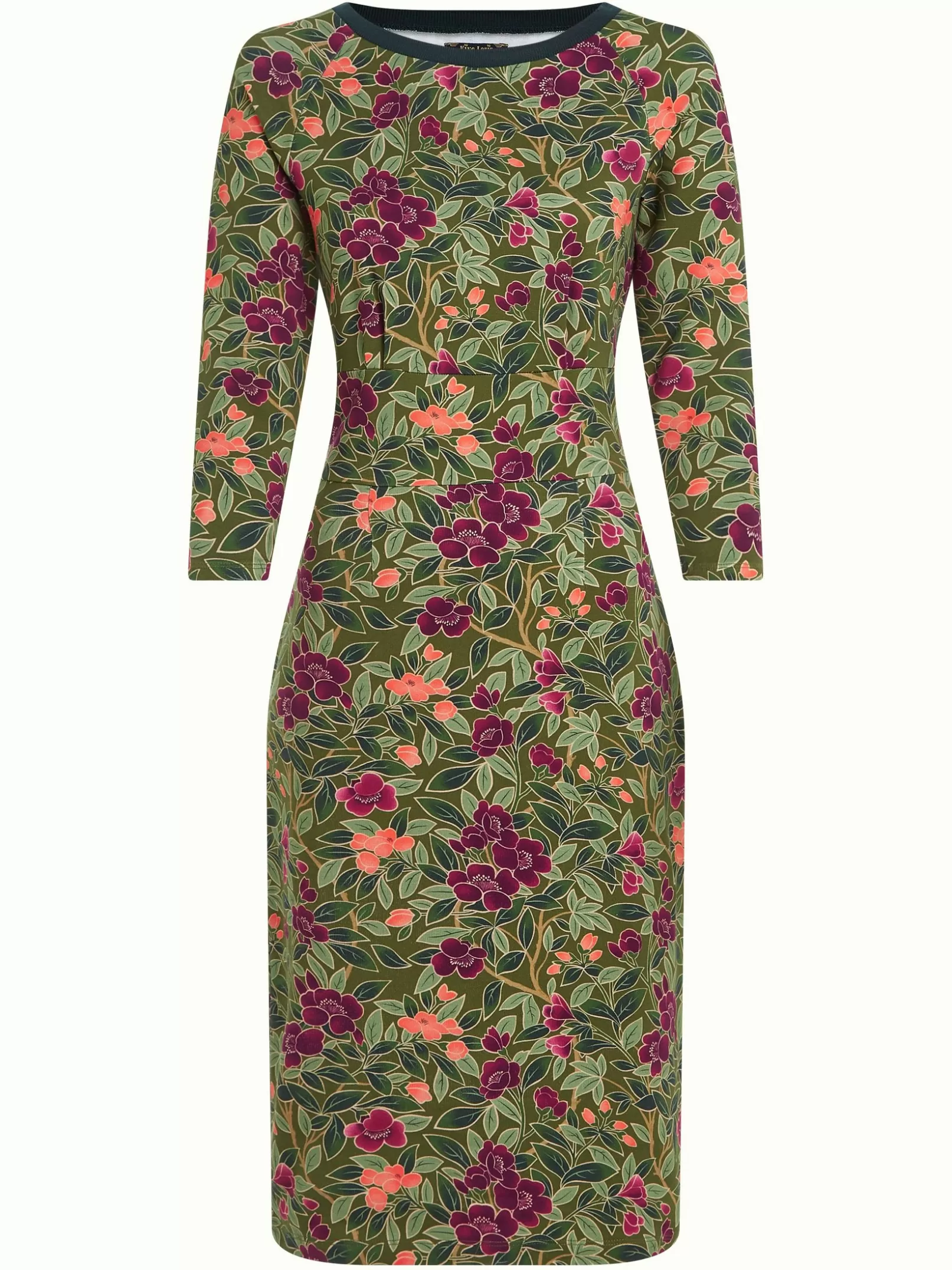tallullah_dress_bellevue_6.webp Jurken*King Louie Tallullah Dress Bellevue Olive Green