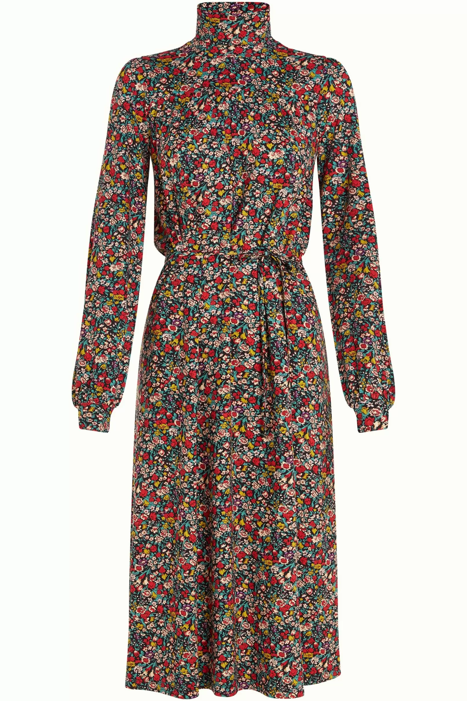 viviana_dress_meadow_3.webp Jurken*King Louie Viviana Dress Meadow Black